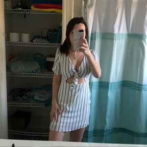 Striped Shift Dress